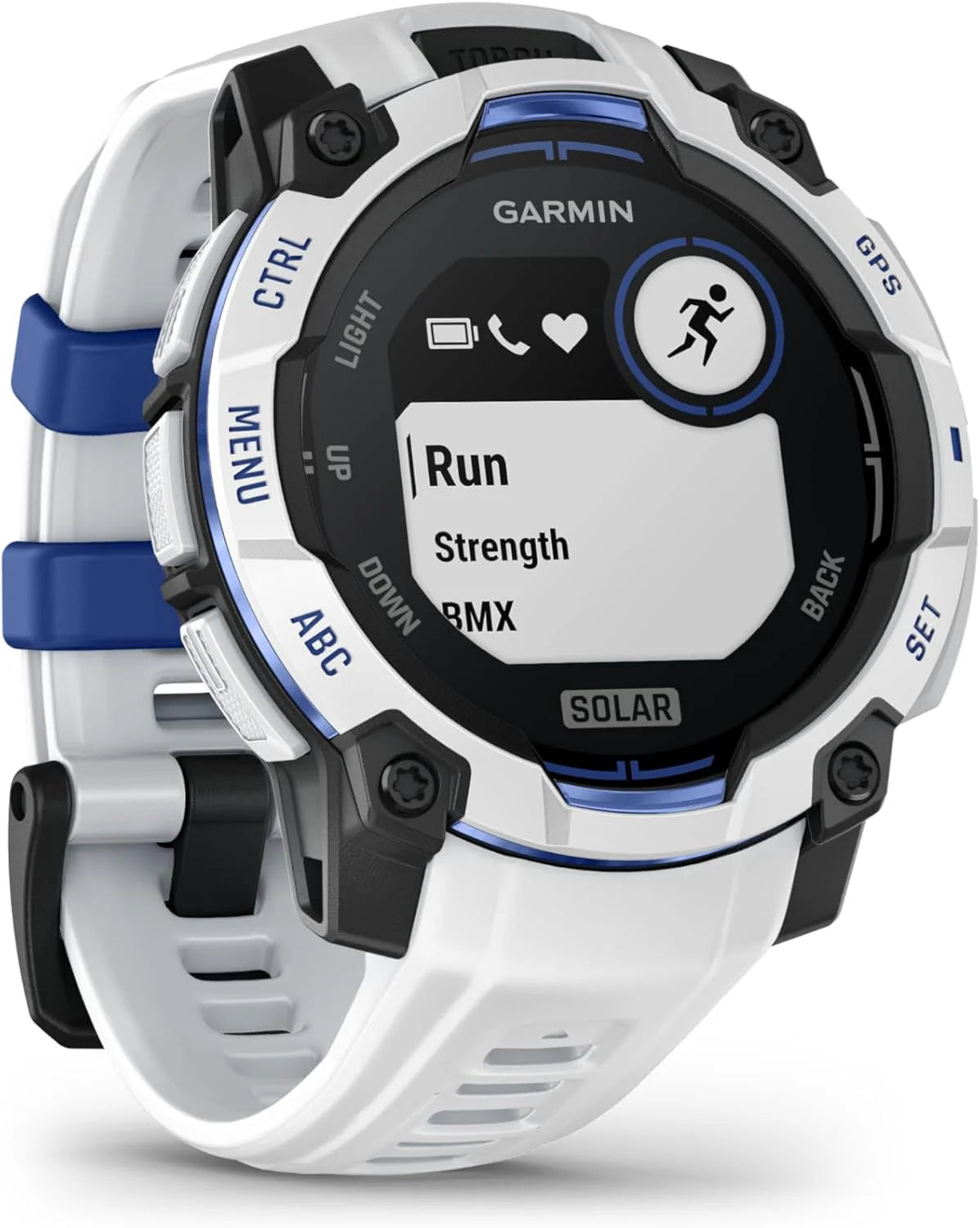 Garmin Instinct 3 SOLAR Wytrzymały Smartwatch GPS, 45 mm, Wbudowane Aplikacje Sportowe i Zdrowotne, Latarka LED, 10ATM, Sunburst