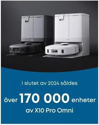Robot odkurzający eufy X10 Pro Omni z systemem MopMaster 2.0 (8000 Pa), technologią inteligentnej nawigacji iPath, automatycznie opróżniającym się zbiornikiem na kurz o pojemności 2,5 l (Czarny)