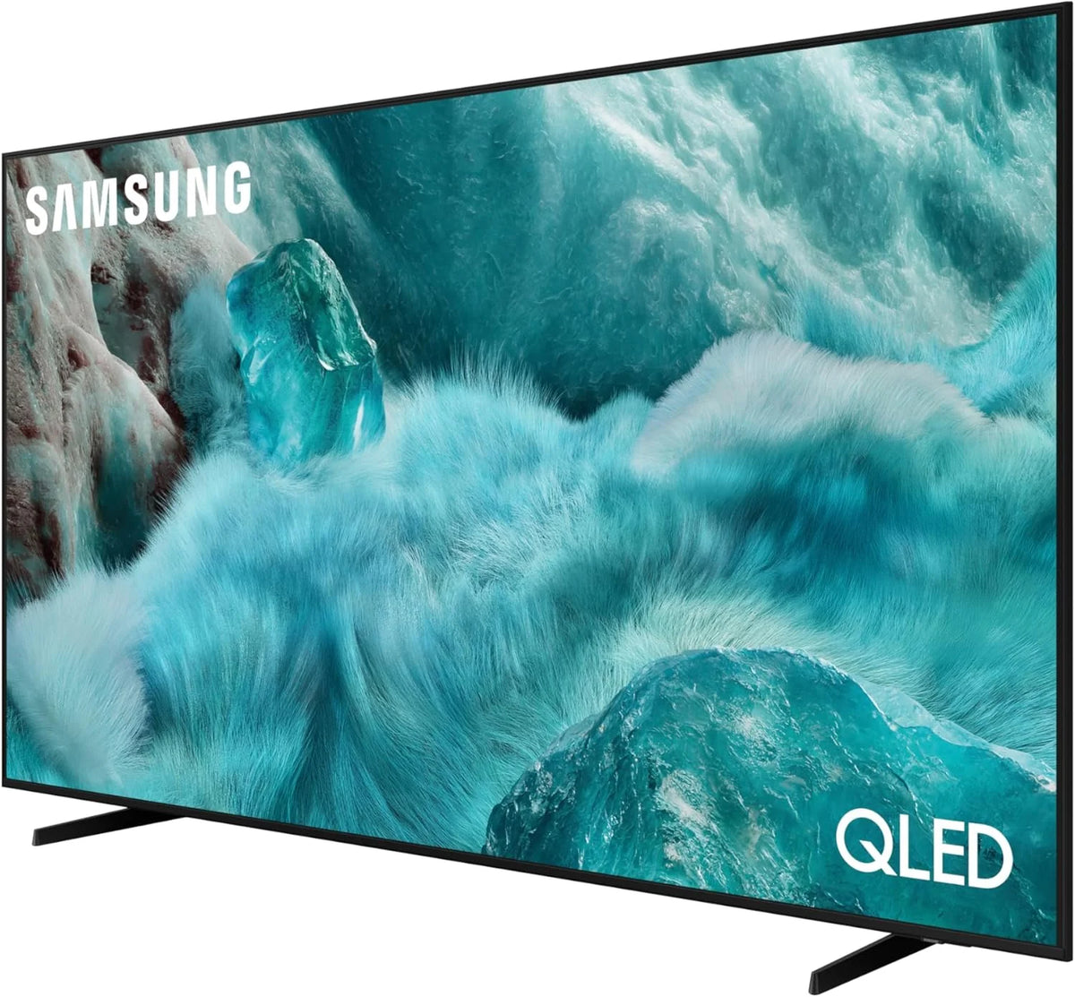 Samsung QLED Q7F4 telewizor 4K 55 cali (140 cm) UHD, procesor Q4 AI, Quantum Dot dla prawdziwych kolorów, skalowanie 4K, Knox Security, Adaptive Sound, Samsung Vision AI Smart TV, 55Q7F (2025)