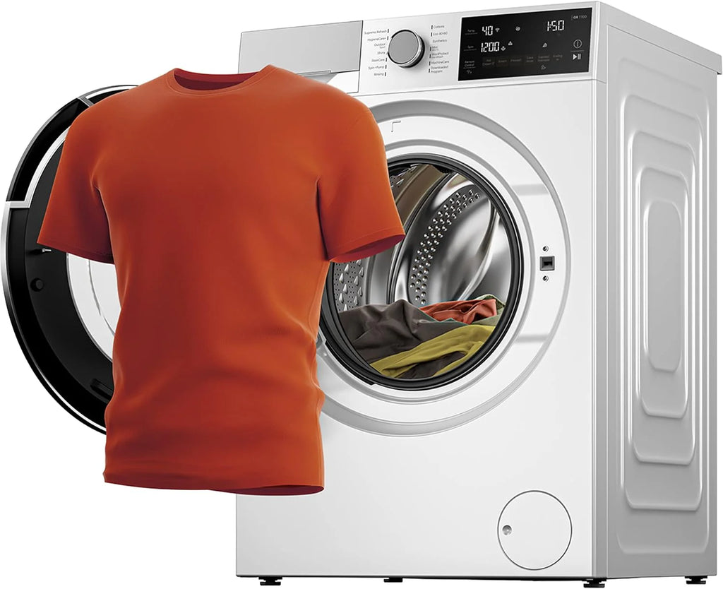 Beko WLM81434NPSA pralka wolnostojąca, w pełni automatyczna, 8 kg, SteamCure, funkcja uzupełniania AddXtra, wybór wirowania 1400 obr./min, higiena + nadaje się dla alergików, biała
