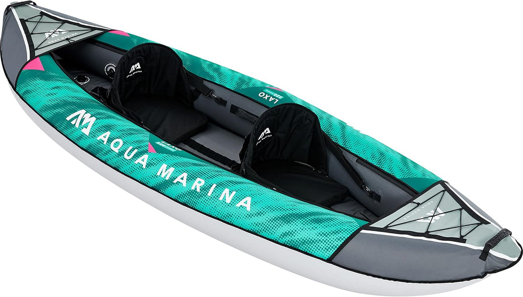 Aqua Marina Laxo-320, nadmuchiwany kajak rekreacyjny dla 2 osób, długość 320 cm, 2022