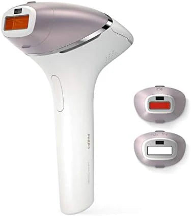 Philips Lumea Prestige IPL bezprzewodowe urządzenie do usuwania włosów z 3 nasadkami do ciała, twarzy i obszarów precyzyjnych (bikini i pachy) – BRI954/00
