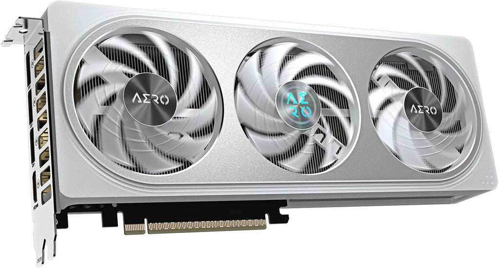 Gigabyte Karta graficzna GeForce RTX 5060 Ti AERO OC 8G - 8 GB GDDR7, 128bit, PCI-E 5.0, 2647MHz Core Clock, 3 x DisplayPort, 1 x HDMI, GV-N506TAERO OC-8GD