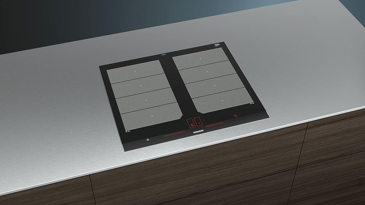 Siemens EX975LXC1E płyta indukcyjna, płyta grzewcza ceramiczna, czarna, 91,2 x 52 x 5,1 cm