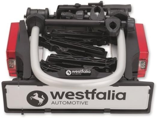 Westfalia Automotive 350050600001 Bagażnik Rowerowy, Czarny/Srebrny, Na 2 Rowery