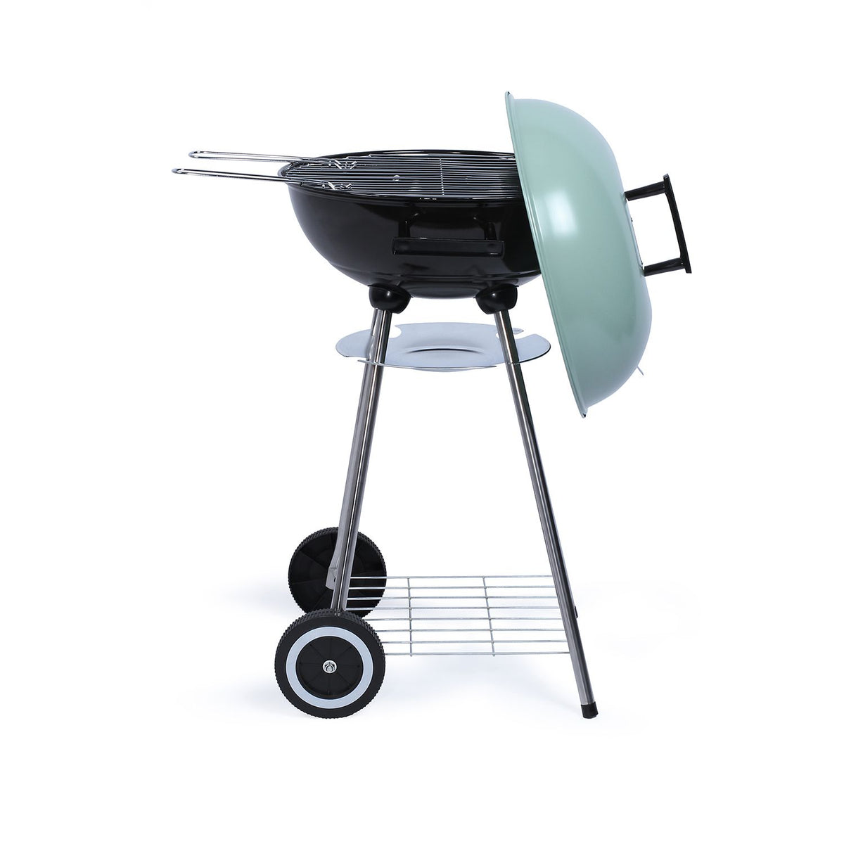 Grill węglowy Livoo 41 cm zielono-czarny - Doc172ve