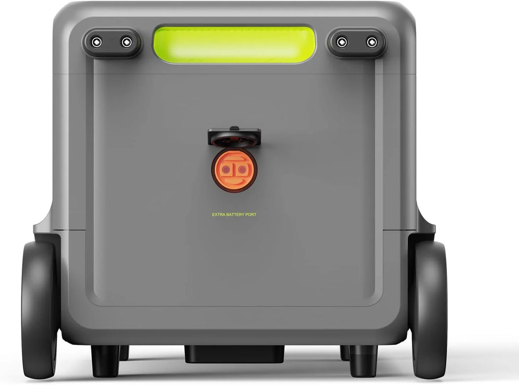 FOSSiBOT - POLSKA F2400, Przenośna stacja zasilająca 2048 Wh/2400W LiFePO4 UPS Generator słoneczny, 5-letnia gwarancja