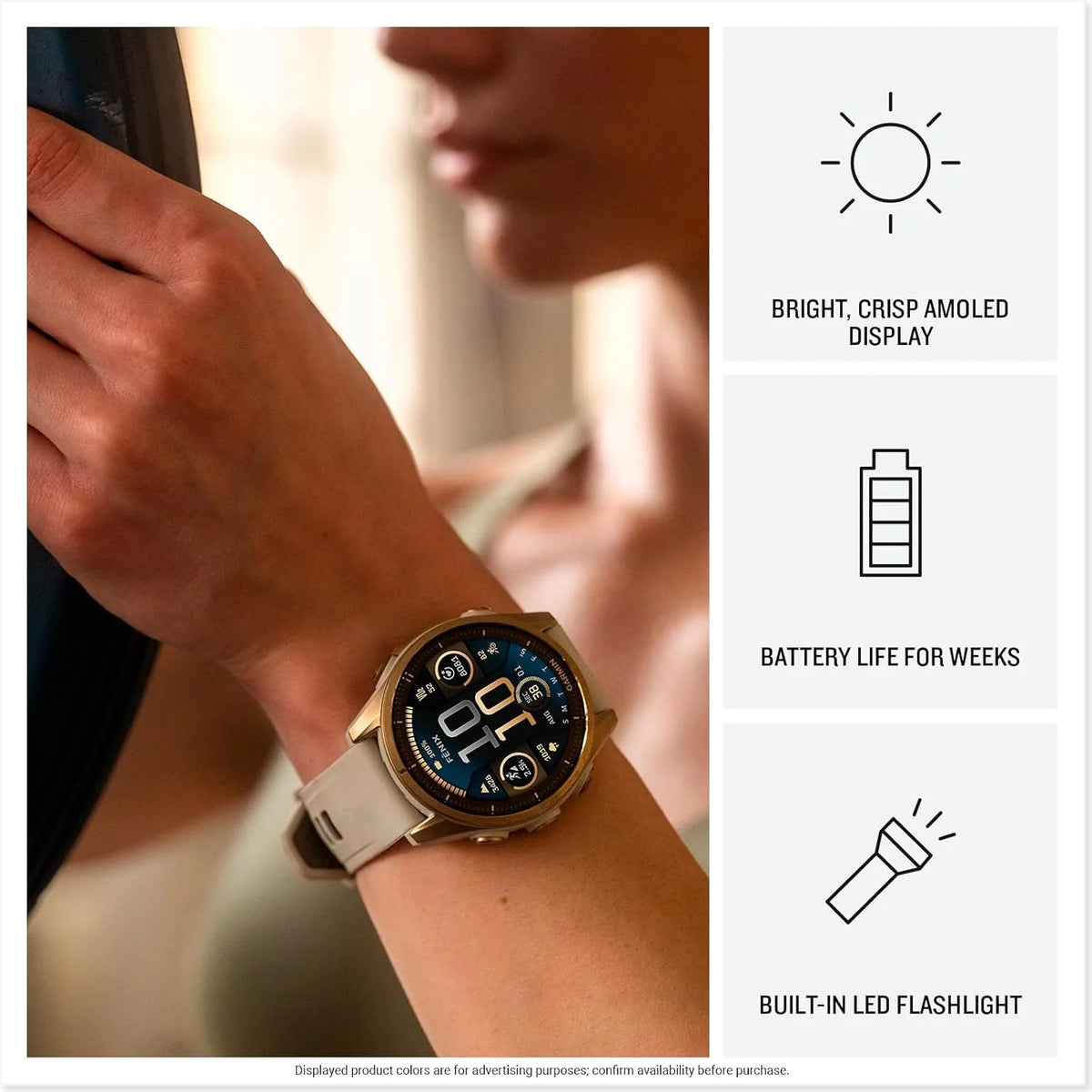 Garmin Fenix 8 47mm AMOLED Slate Gray Steel/Black