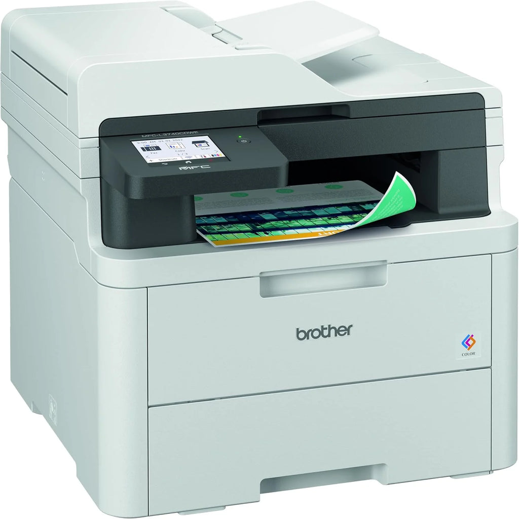 Brother MFC-L3740CDW - kolorowe urządzenie wielofunkcyjne 4 w 1 z Wi-Fi/LAN i drukiem dwustronnym