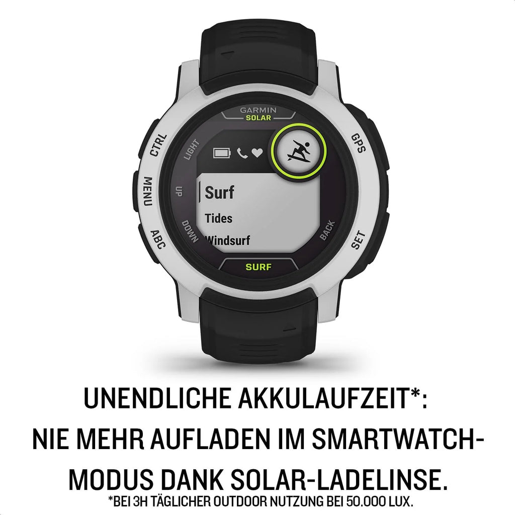 Garmin Instinct 2S SOLAR Smartwatch GPS, Grafitowy, M