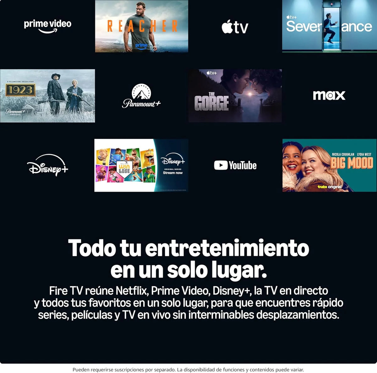 TELEFUNKEN 50FTV825, 50 cali 4K UHD, Smart TV Fire OS, HDR10, MEMC, kompatybilny z Alexa, Dolby Atmos, Apple AirPlay, Bluetooth