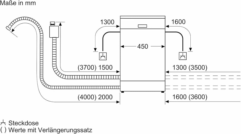 Siemens SR53HS74KE, iQ300, inteligentna, częściowo zintegrowana zmywarka, 45 cm, program Eco 50°C, varioSpeed Plus, kosz górny z regulacją wysokości, rackmatik, zabezpieczenie przed dziećmi
