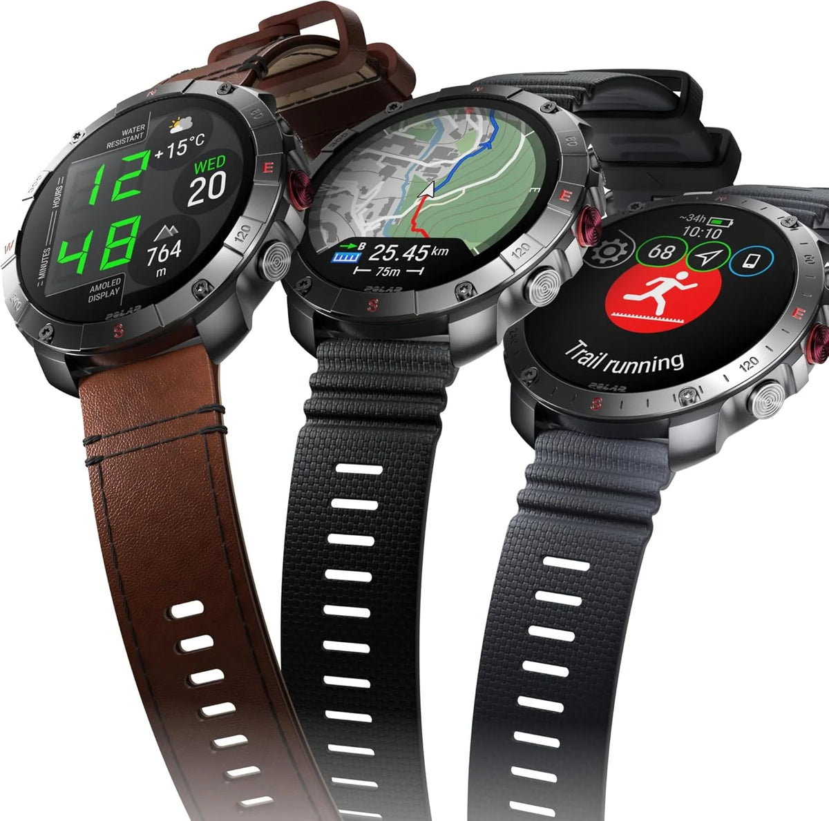 Polar Grit X2 Pro z GPS klasy premium – wytrzymały zegarek outdoorowy. Zaawansowana nawigacja i monitorowanie danych, sensor tętna i inne bioczujniki zaprojektowane dla najlepszej wydajności