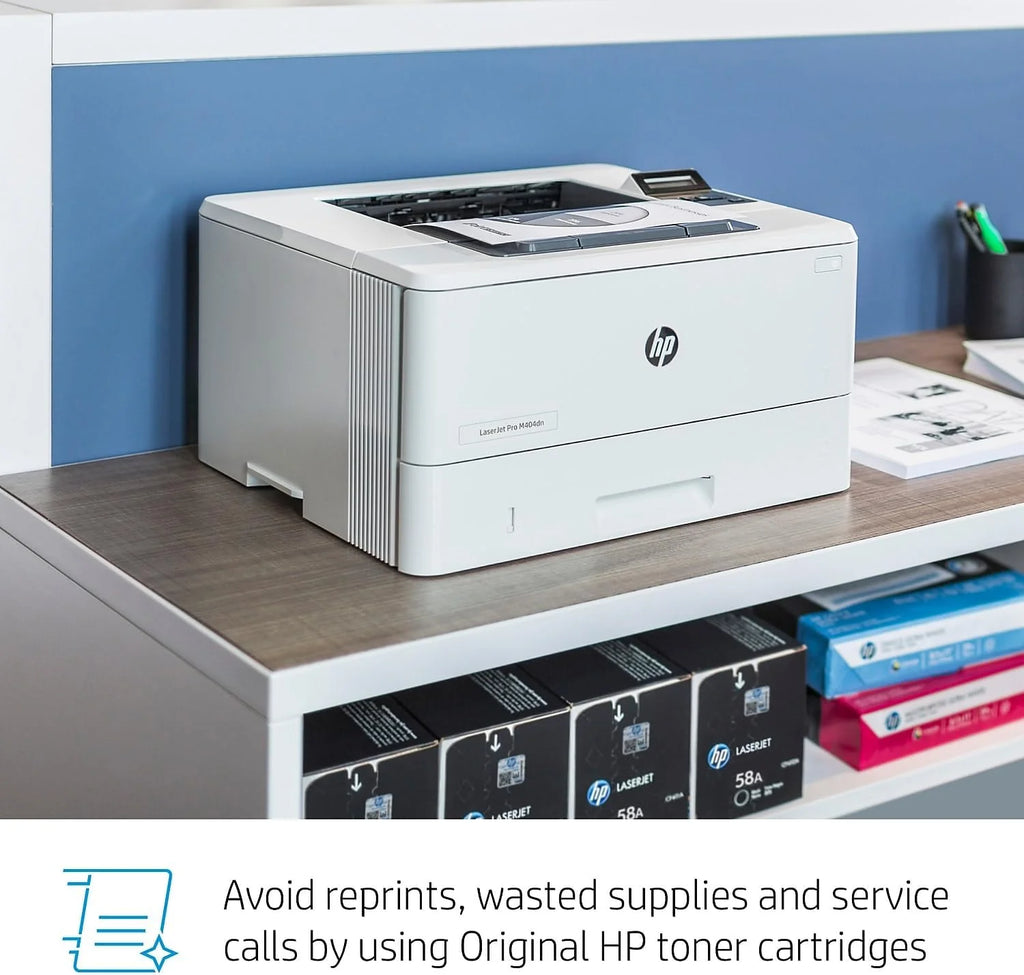 HP LaserJet Pro M428fdw wielofunkcyjna drukarka laserowa (drukarka, skaner, kopiarka, faks, WLAN, LAN, duplex, Airprint), biała, 4 w 1