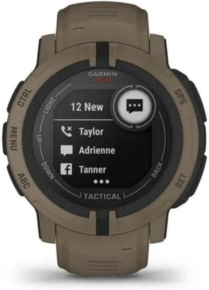 Garmin Instinct 2S SOLAR Smartwatch GPS, Grafitowy, M