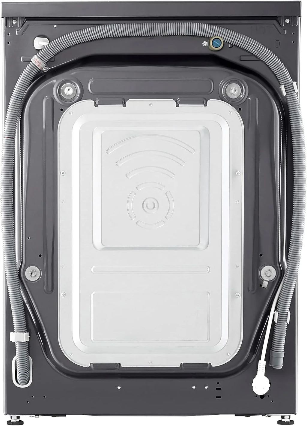 LG V5WD95SLIMB, klasa A/E, SLIM pralko-suszarka, 9-5 kg prania/suszenia, Wi-Fi, AI Direct Drive, głębokie czyszczenie parą, TurboWash 360°, bezpieczne drzwi szklane, AquaLock, 60 x 53,5 x 85 cm,