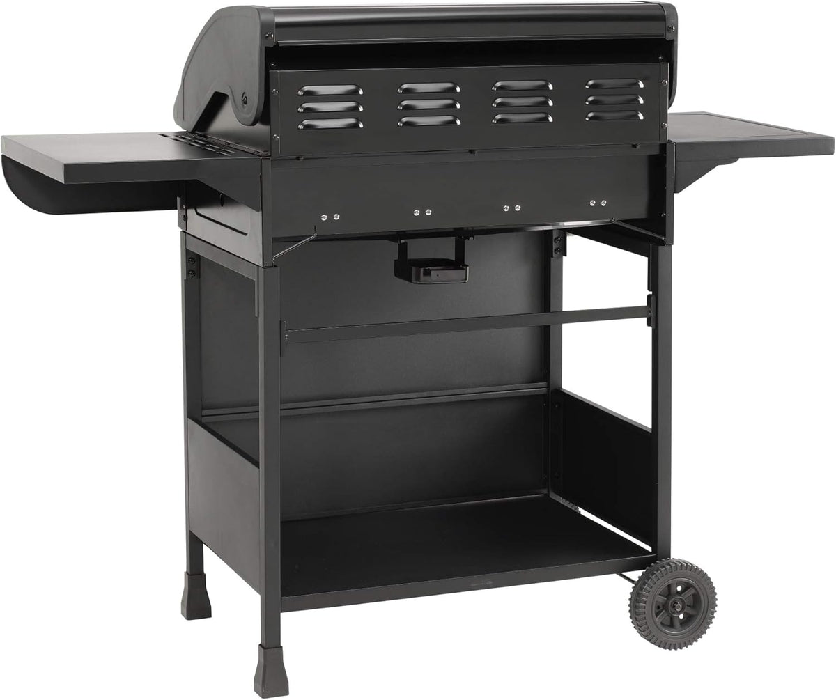 Grill gazowy COLUMBUS 4 + 1 palnik firmy El Fuego® BBQ BBQ grill na kółkach, grill gazowy Barbecue AY 563