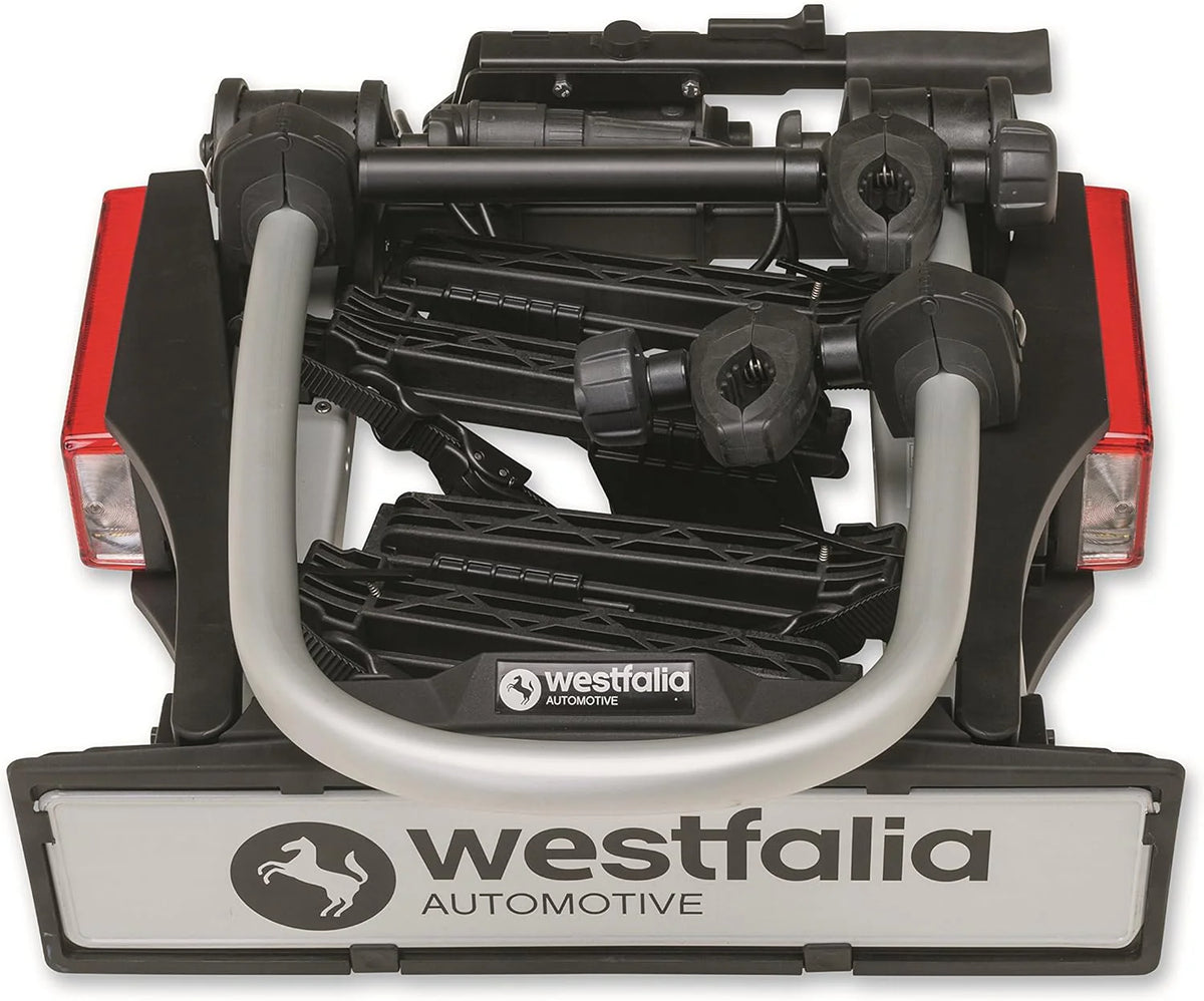Westfalia Automotive 350053600001 Bagażnik Rowerowy, Czarny/Srebrny, Na 2 Rowery