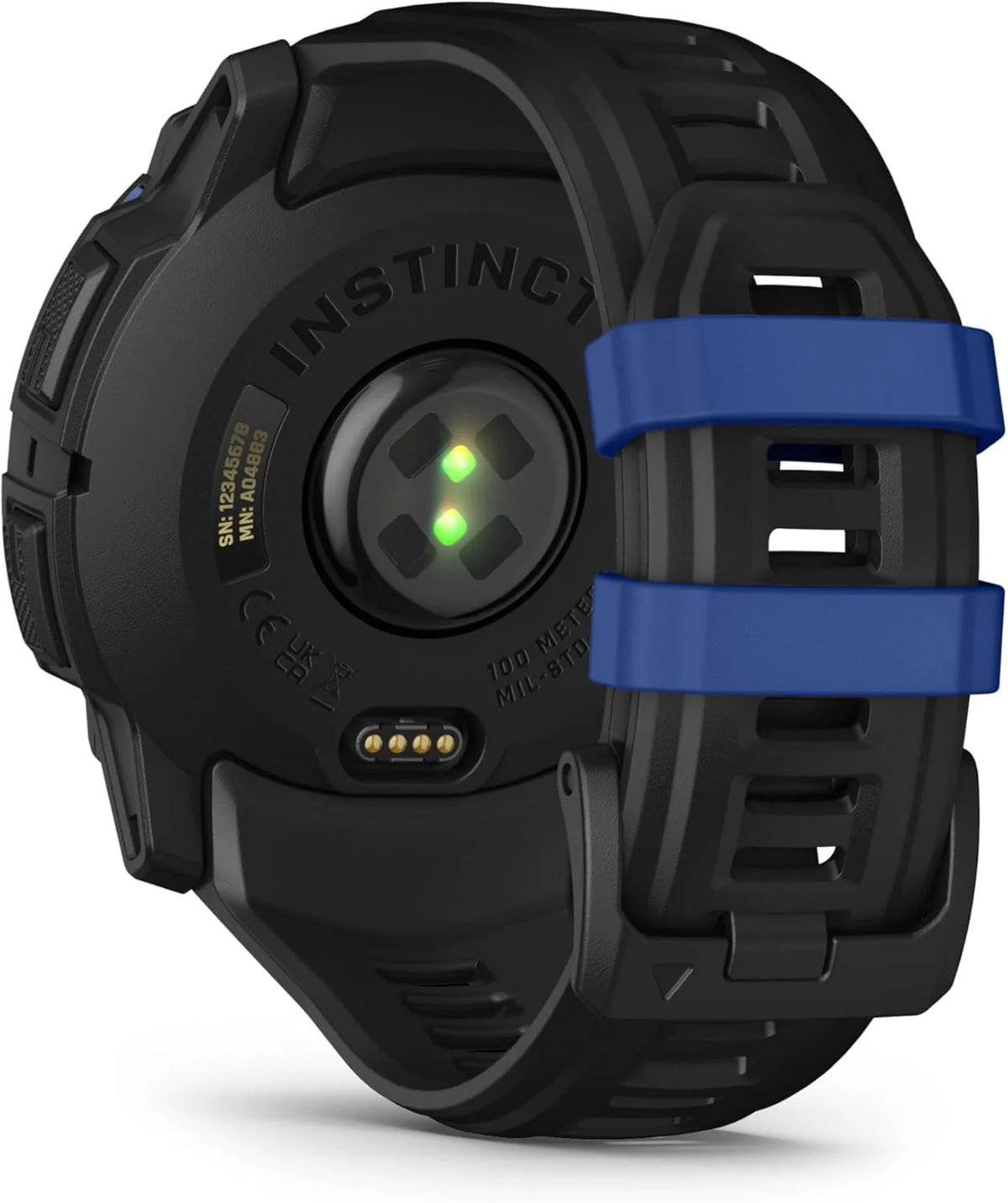 Garmin Instinct 3 SOLAR Wytrzymały Smartwatch GPS, 45 mm, Wbudowane Aplikacje Sportowe i Zdrowotne, Latarka LED, 10ATM, Sunburst