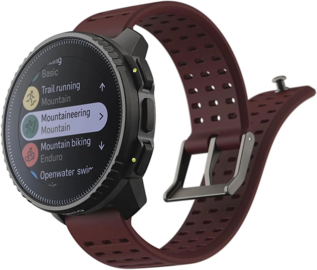 SUUNTO Vertical – Przygodowy zegarek GPS, monitor aktywności, dwupasmowy GNSS i mapy offline, obsługa ponad 95 dyscyplin sportowych, wskaźniki treningowe i analiza regeneracji.