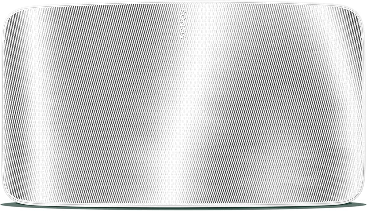 Sonos Five | Głośnik Hi-Fi z Wi-Fi, wejściem liniowym 3,5 mm, obsługą strumieniowego przesyłania dźwięku o wysokiej rozdzielczości - Biały