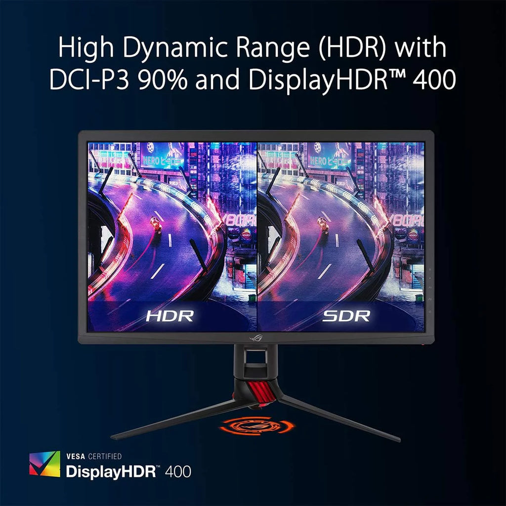 ASUS ROG STRIX zakrzywiony XG49VQ, 125% sRGB, DP, HDMI, USB 3.0, FreeSync 2 HDR, DisplayHDR 400, AuraSync