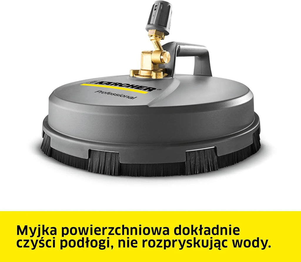 Kärcher urządzenie wysokociśnieniowe HD 5/15 C Plus + FR Classic, ciśnienie robocze: 150 bar, wydajność: 500 l/h, waga: 27,8 kg, wąż: 10 m, pistolet, dysza rotacyjna, myjka powierzchniowa. Zimna woda