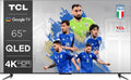 TCL 55T69C 55 QLED 60HZ 4K HDR, Google TV, Smart TV (Dolby Vision & Atmos, Motion Clarity, kompatybilny z Google Assistant & Alexa), 2025