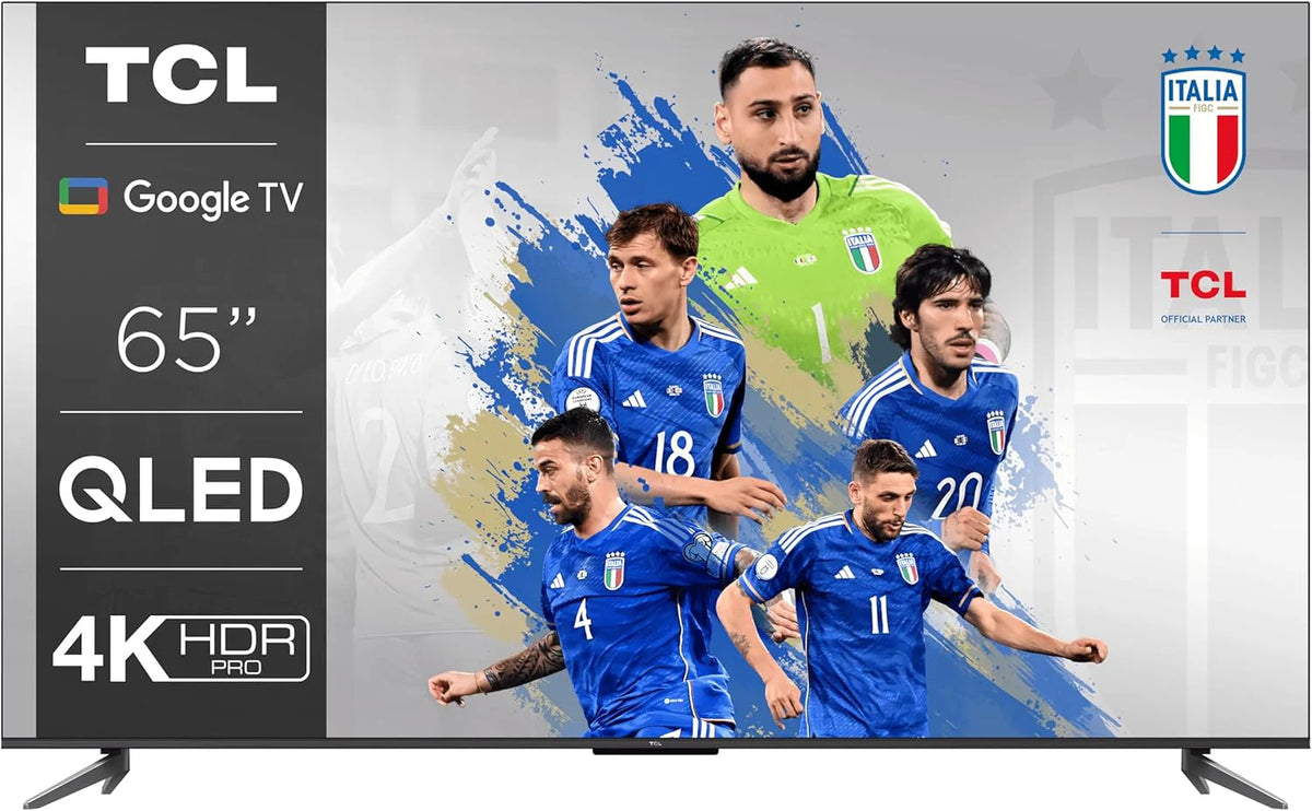 TCL 55T69C 55 QLED 60HZ 4K HDR, Google TV, Smart TV (Dolby Vision & Atmos, Motion Clarity, kompatybilny z Google Assistant & Alexa), 2025