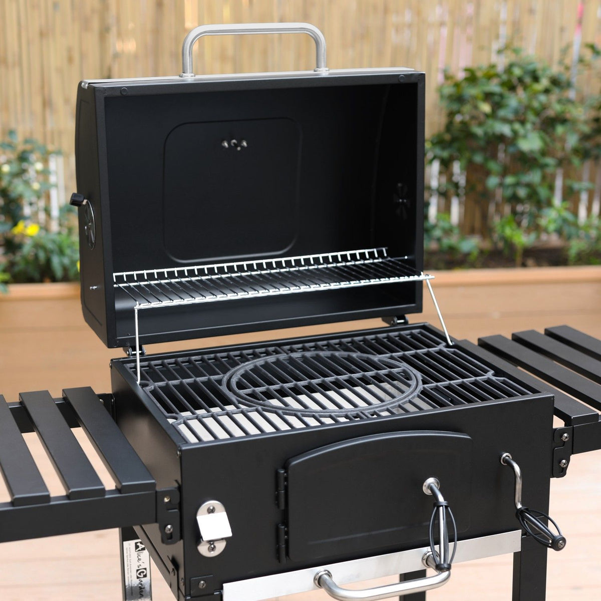 Grill węglowy Bernard, łapacz popiołu, napowietrzacze