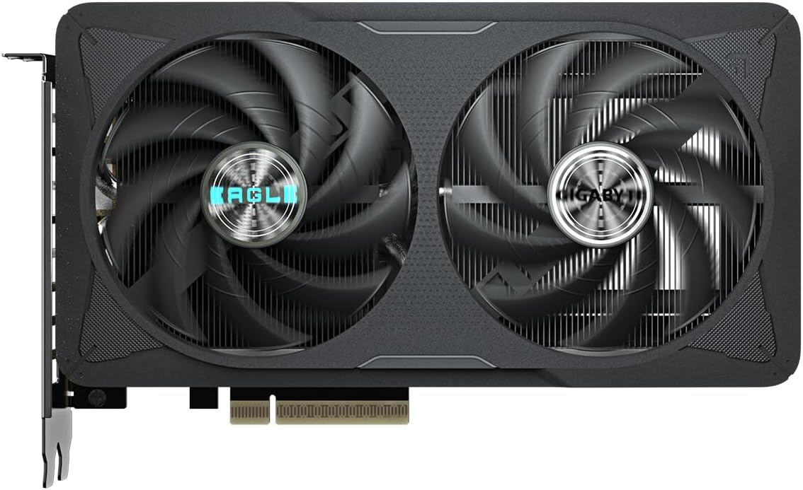 Gigabyte GeForce RTX 5060 EAGLE OC 8G karta graficzna - 8 GB GDDR7, 128 bit, PCI-E 5.0, 2550 MHz Core Clock, 3 x DisplayPort, 1 x HDMI, GV-N5060EAGLE OC-8GD
