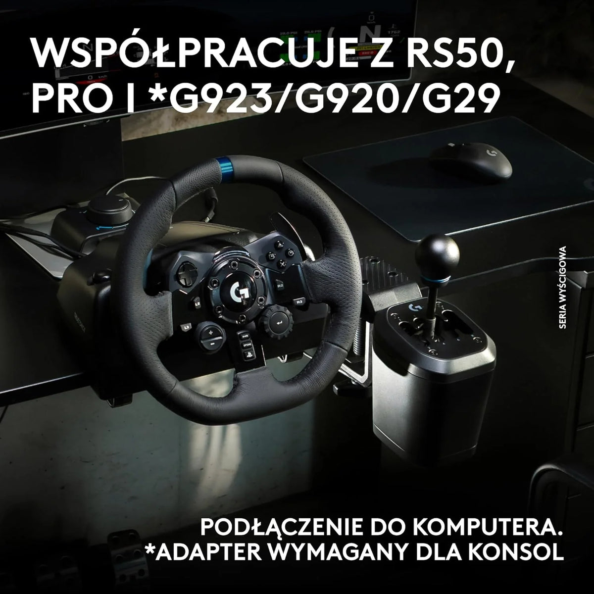 Logitech G PRO Racing Pedals – Pedały symulatora wyścigów z hamulcem z czujnikiem obciążenia 100 kg, w pełni konfigurowalne, wymienne sprężyny i elastomery, konstrukcja modułowa - Czarny