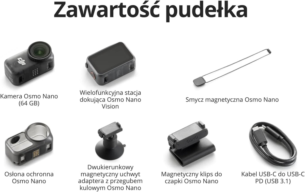 DJI Osmo 360 Essential Combo, kamera 360 z 1-calowym obrazowaniem 360°, natywne wideo 8K 360°, zestaw z niewidocznym selfie stickiem 1,2 m, wydłużony czas pracy z 2 akumulatorami