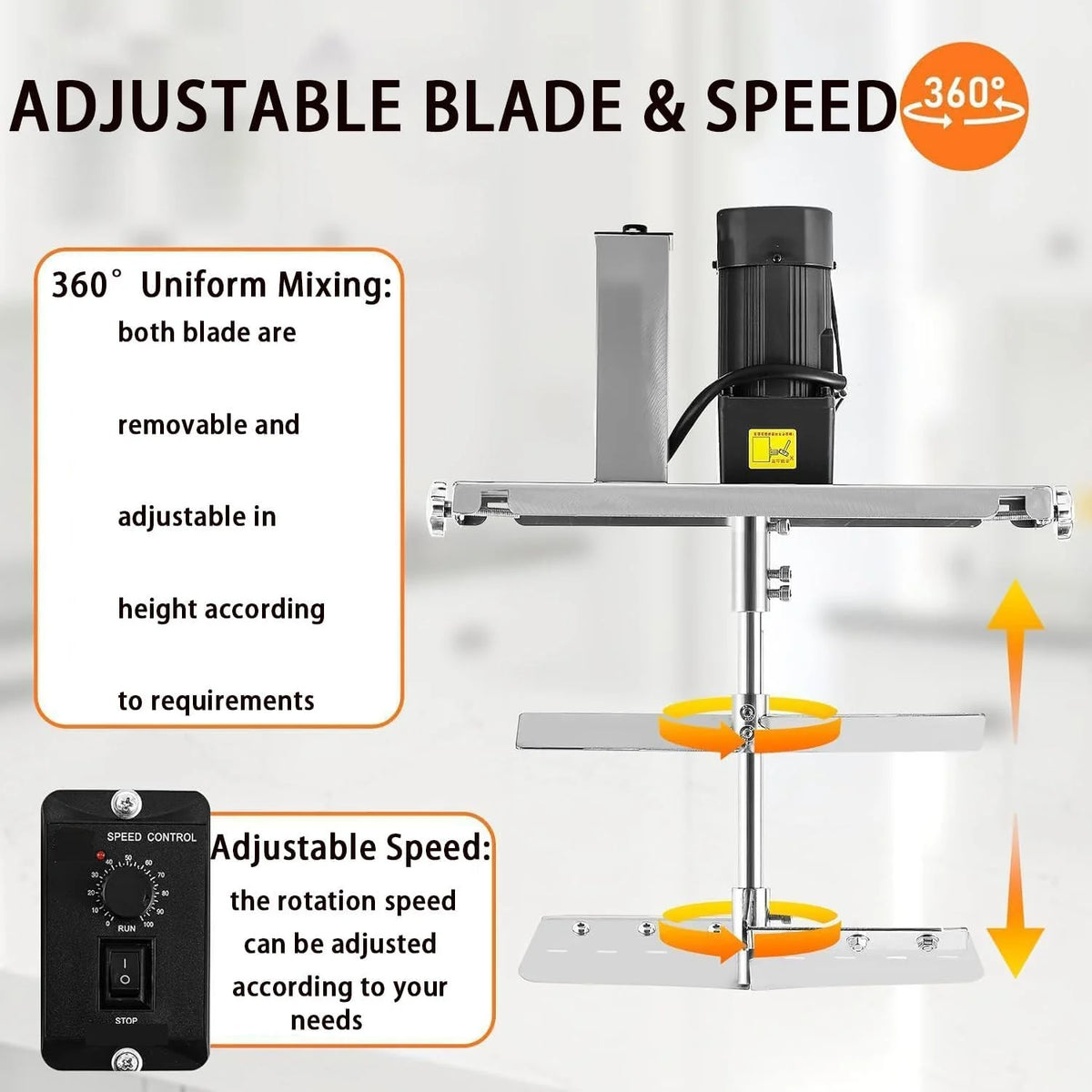 Profesjonalny Mikser Kuchenny, Automatyczny Mikser Elektryczny Ze Stali Nierdzewnej, Regulowana PręDkość, Szeroko Stosowany W Hotelach I Restauracjach 145L