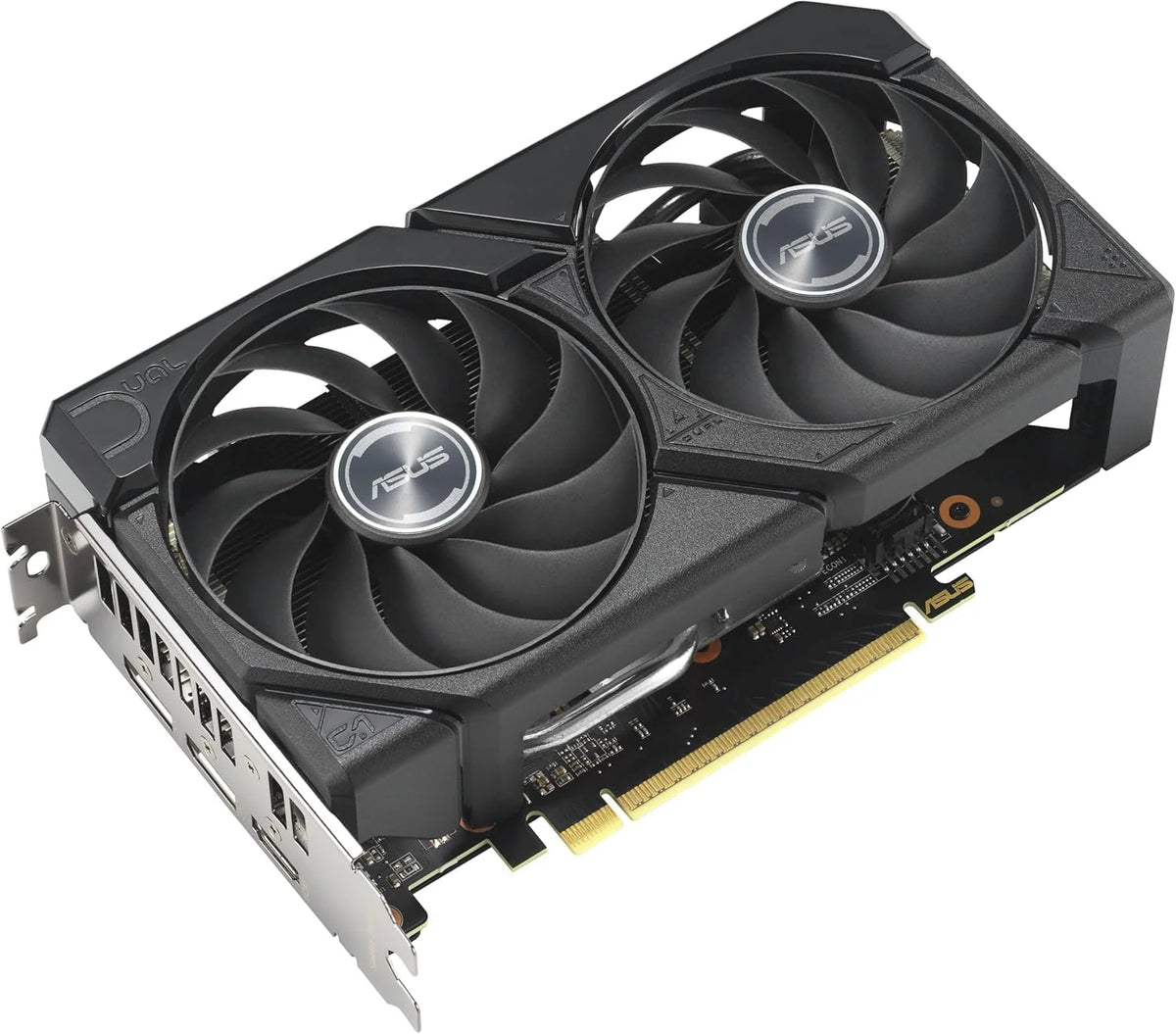 ASUS Dual Radeon RX 9060 XT 16GB GDDR6 – karta graficzna (PCIe 5.0, HDMI 2.1b, DisplayPort 2.1a, gniazdo 2.5, wentylatory osiowe, technologia 0dB)