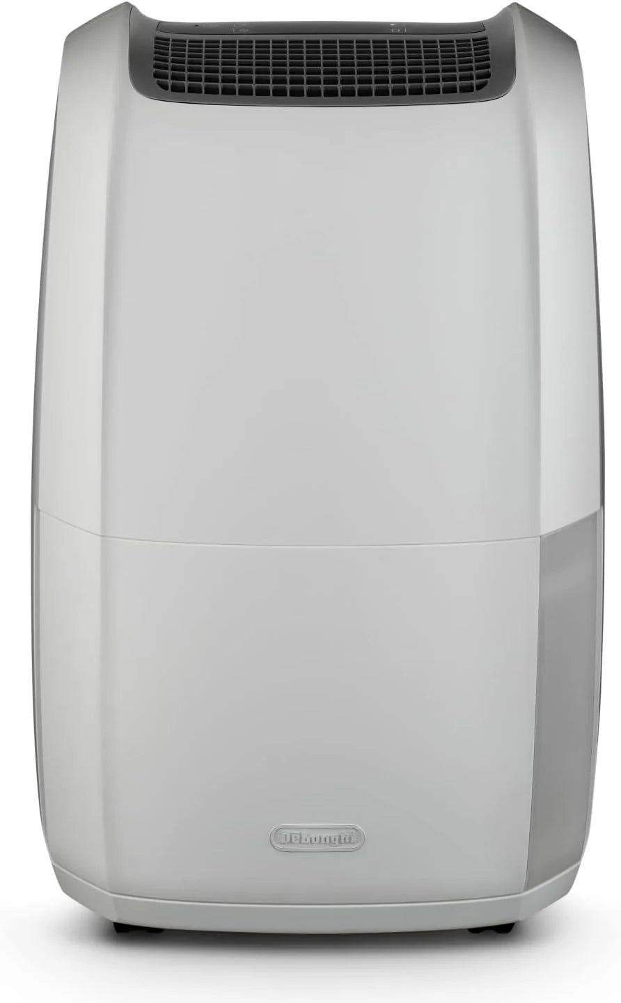 De'Longhi Tasciugo AriaDry Pure DDSX220WFA osuszacz powietrza i oczyszczacz powietrza do pomieszczeń do 90 m³, funkcja prania, kompatybilny z Wi-Fi, certyfikat alergików, 21 l/dzień, czarny