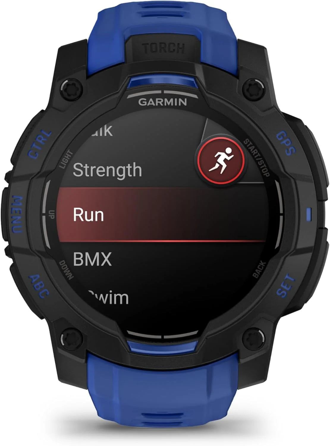 Garmin Instinct 3 SOLAR Wytrzymały Smartwatch GPS, 45 mm, Wbudowane Aplikacje Sportowe i Zdrowotne, Latarka LED, 10ATM, Sunburst