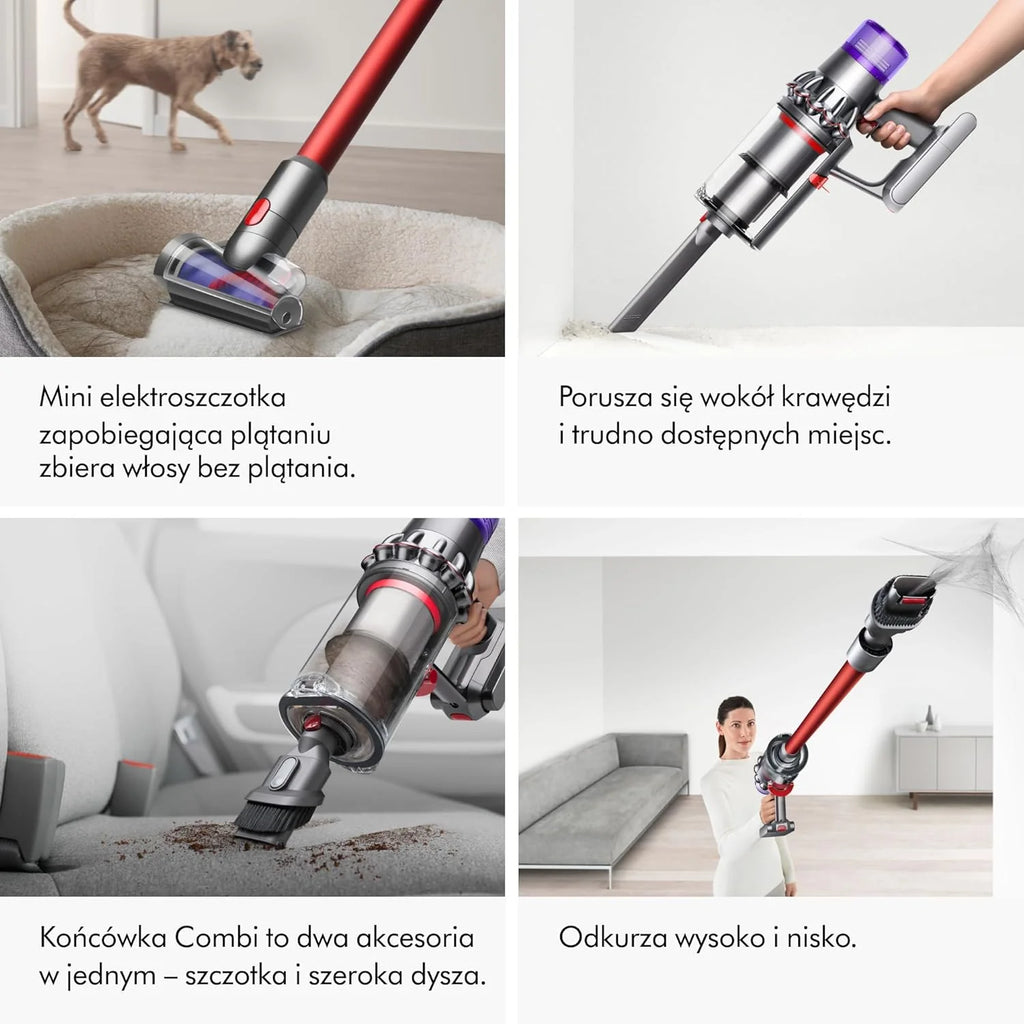 Bezprzewodowy odkurzacz pionowy Dyson V11™ Advanced (Nikiel/Fiolet)
