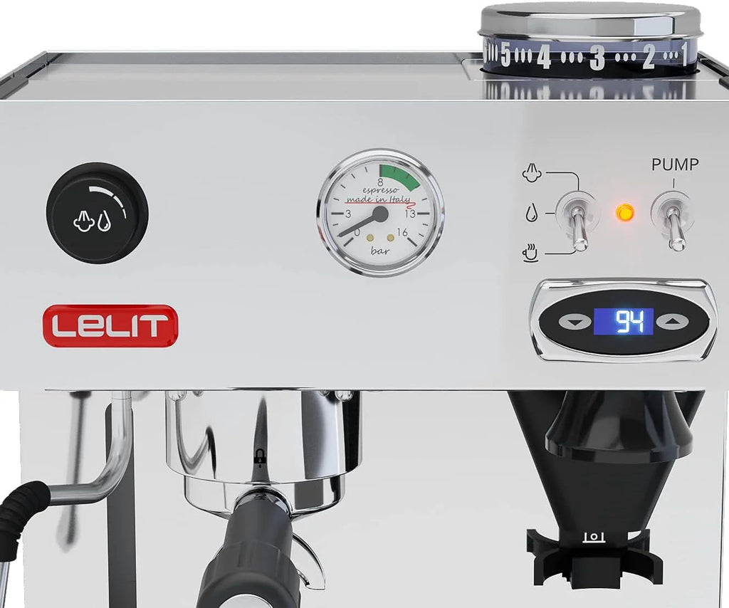 LELIT Anna PL41TEM, prosumer coffee machine with PID