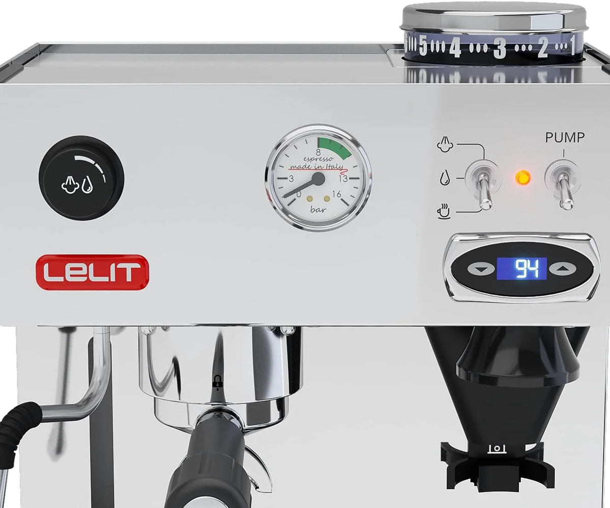 LELIT Anna PL41TEM, prosumer coffee machine with PID