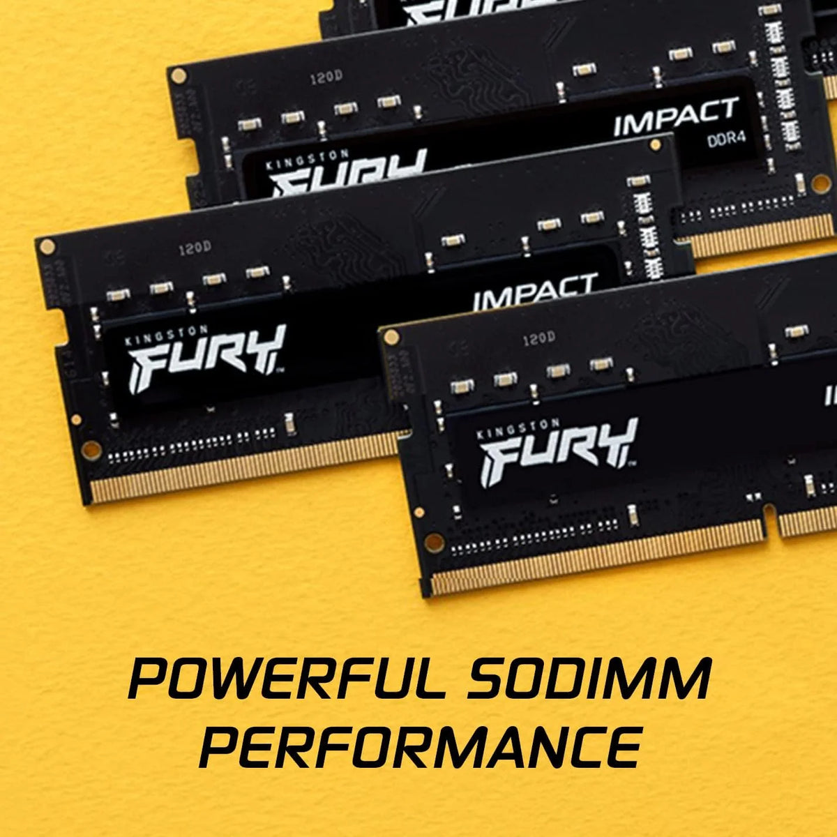 S/O 32GB KIT 2x16GB DDR4 PC 3200 Kingston Fury Impact KF432S20IBK2/32