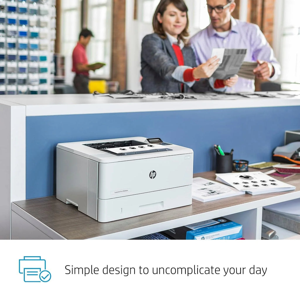 HP LaserJet Pro M428fdw wielofunkcyjna drukarka laserowa (drukarka, skaner, kopiarka, faks, WLAN, LAN, duplex, Airprint), biała, 4 w 1