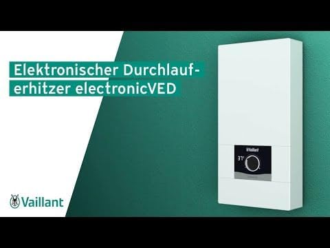 Vaillant Elektroniczny podgrzewacz wody VED comfort, VED E 18/8 C, odporny na ciśnienie, 18 kW, 400 V, 0010027306