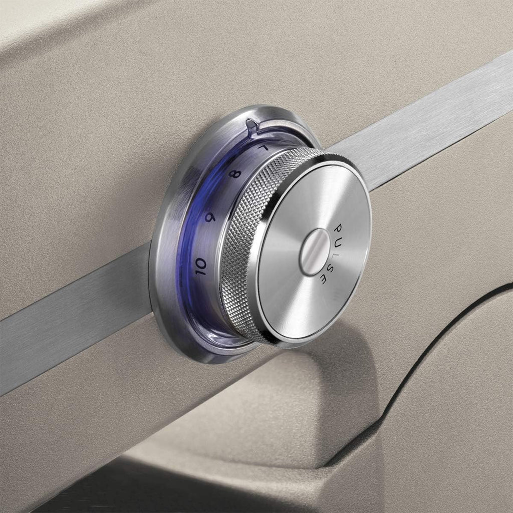 Electrolux Robot Kuchenny 1200 W, 10 prędkości + f. pulsacyjna, Oświetlenie LED misy, 2 misy o pojemności 4,8l i 2,9l, W Zestawie: Hak, Trzepaczka, Ubijaczka, Silikonowa Łyżka, Pokrywa, EKM5570,Beżowy