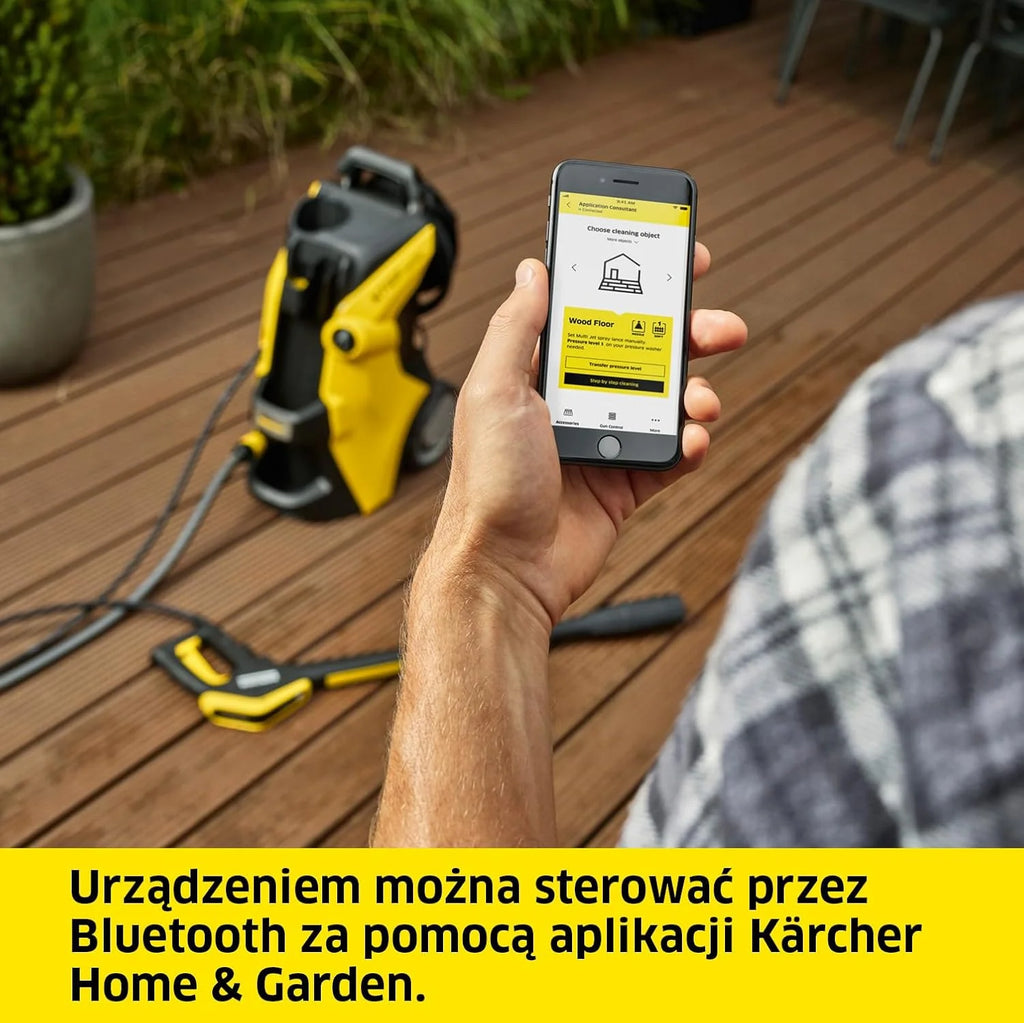 Kärcher Myjka Ciśnieniowa K 7 Premium Power Home, Ciśnienie 180 Bar, Wydajność 600 lH, Moc 3000 W, Bęben na Wąż, Pistolet, Dysza Rotacyjna