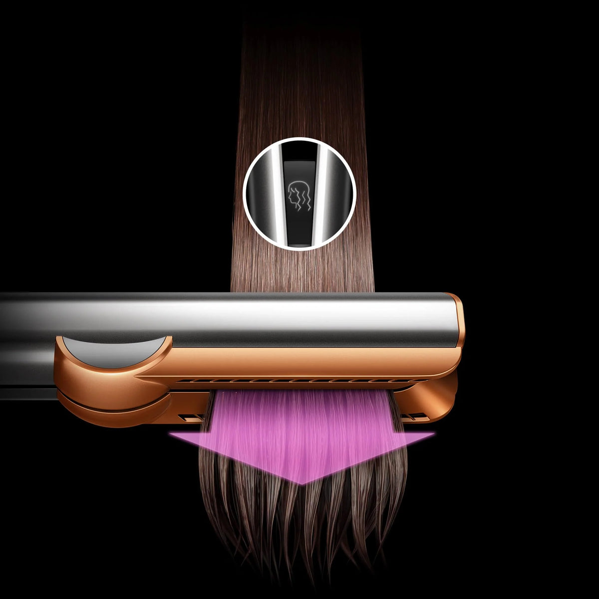 Dyson Airstrait™ (Ceramiczny róż/Różane złoto): prostownica