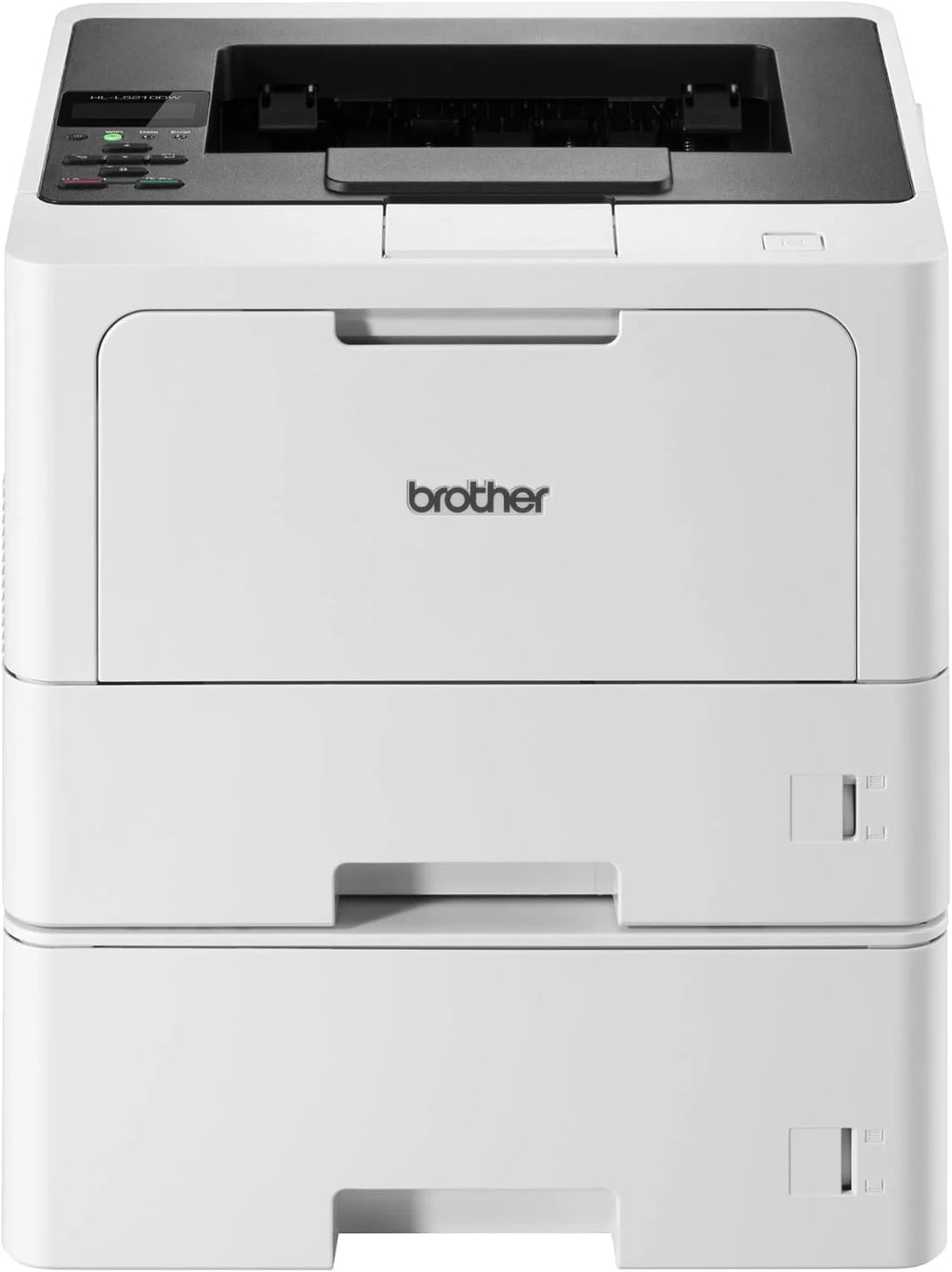 Brother HL-L5210DWT drukarka laserowa czarno-biała (A4, 48 stron/min., 1200 x 1200 DPI, LAN, WLAN, dupleks, kaseta papierowa 250 + 520 arkuszy), biała/szara