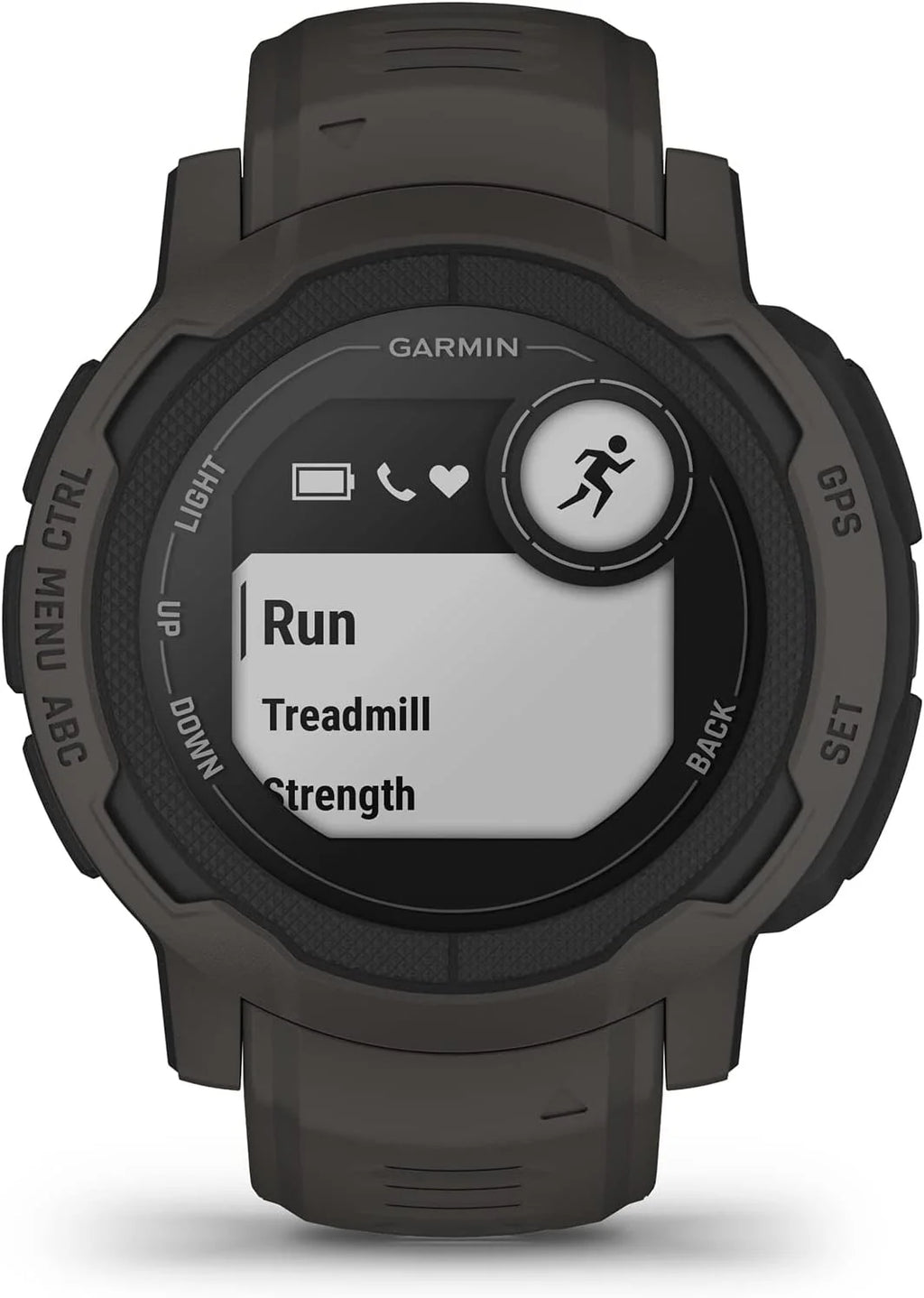 Garmin Instinct 2S SOLAR Smartwatch GPS, Grafitowy, M