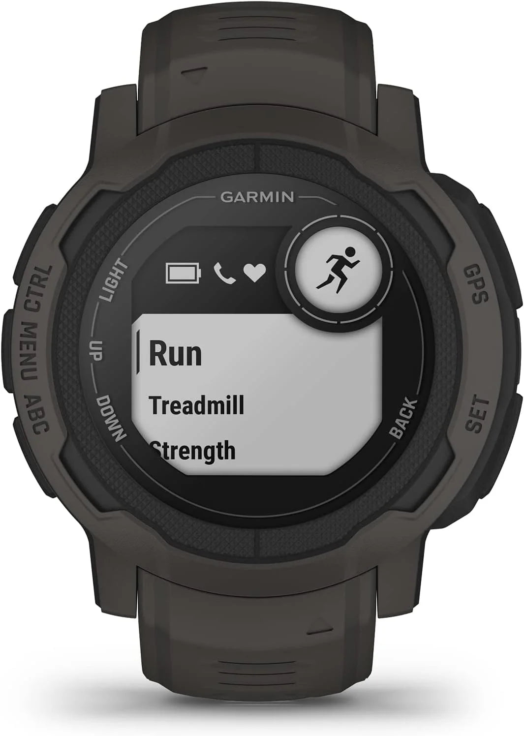 Garmin Instinct 2S SOLAR Smartwatch GPS, Grafitowy, M