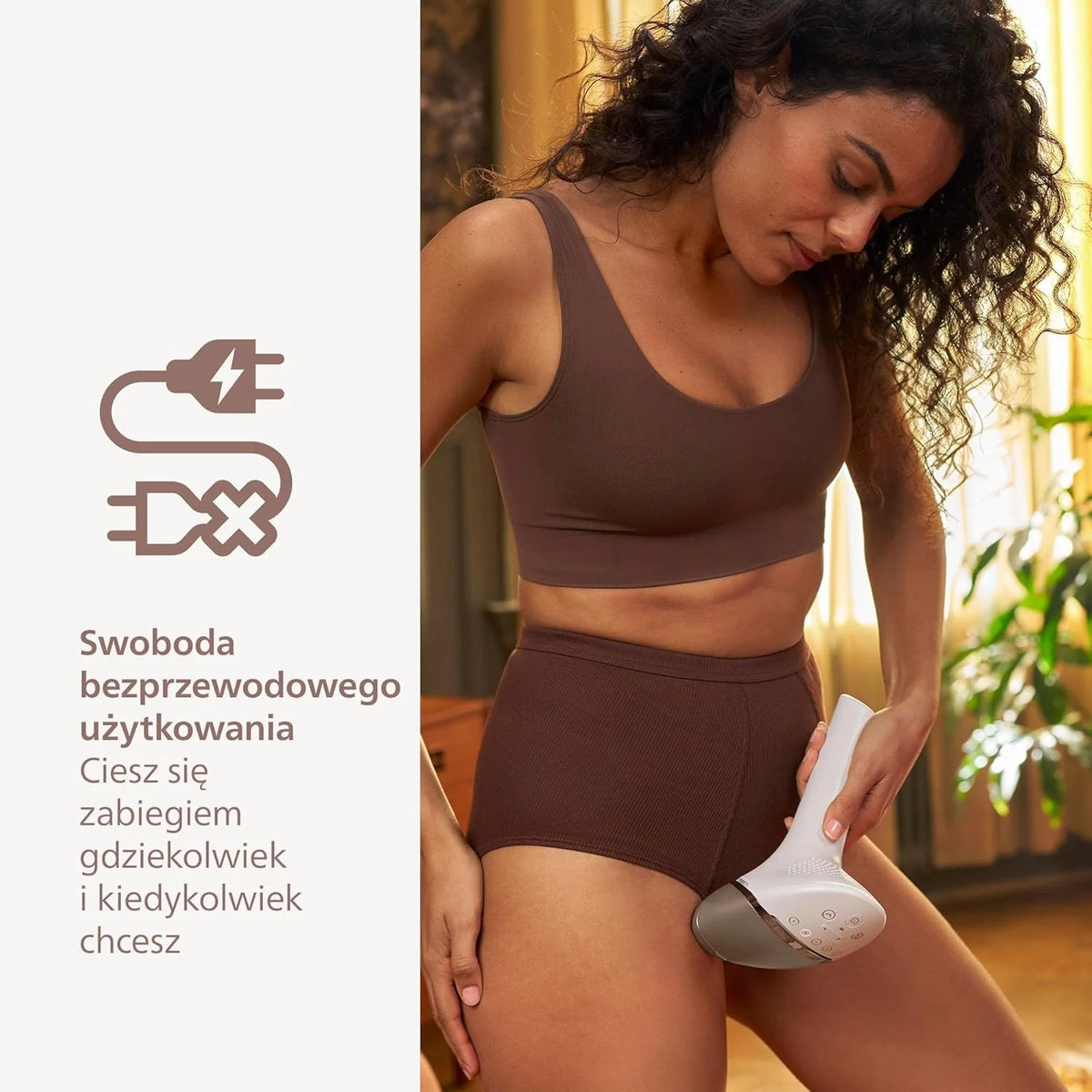 Philips Lumea Urządzenie IPL z serii 9000 — urządzenie do usuwania włosów, alternatywa dla laserowego usuwania włosów, technologia SenseIQ, 3 nasadki: do ciała, twarzy i precyzyjna, BRI955/00